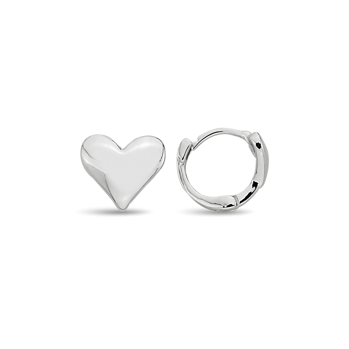 Bequasa Passion Ohrringe, Silber 925, Rhodiniert