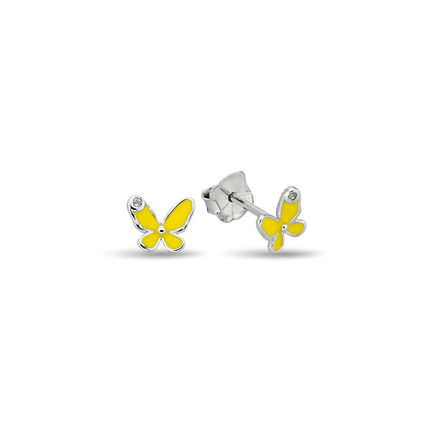 Bequasa Annabella Ohrringe, Silber 925, Rhodiniert