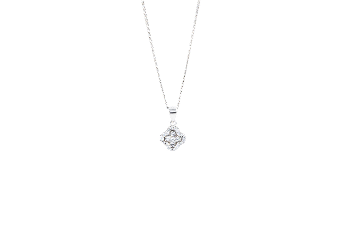 Bequasa Little Star Set, Weiss, Silber 925, Rhodineirt