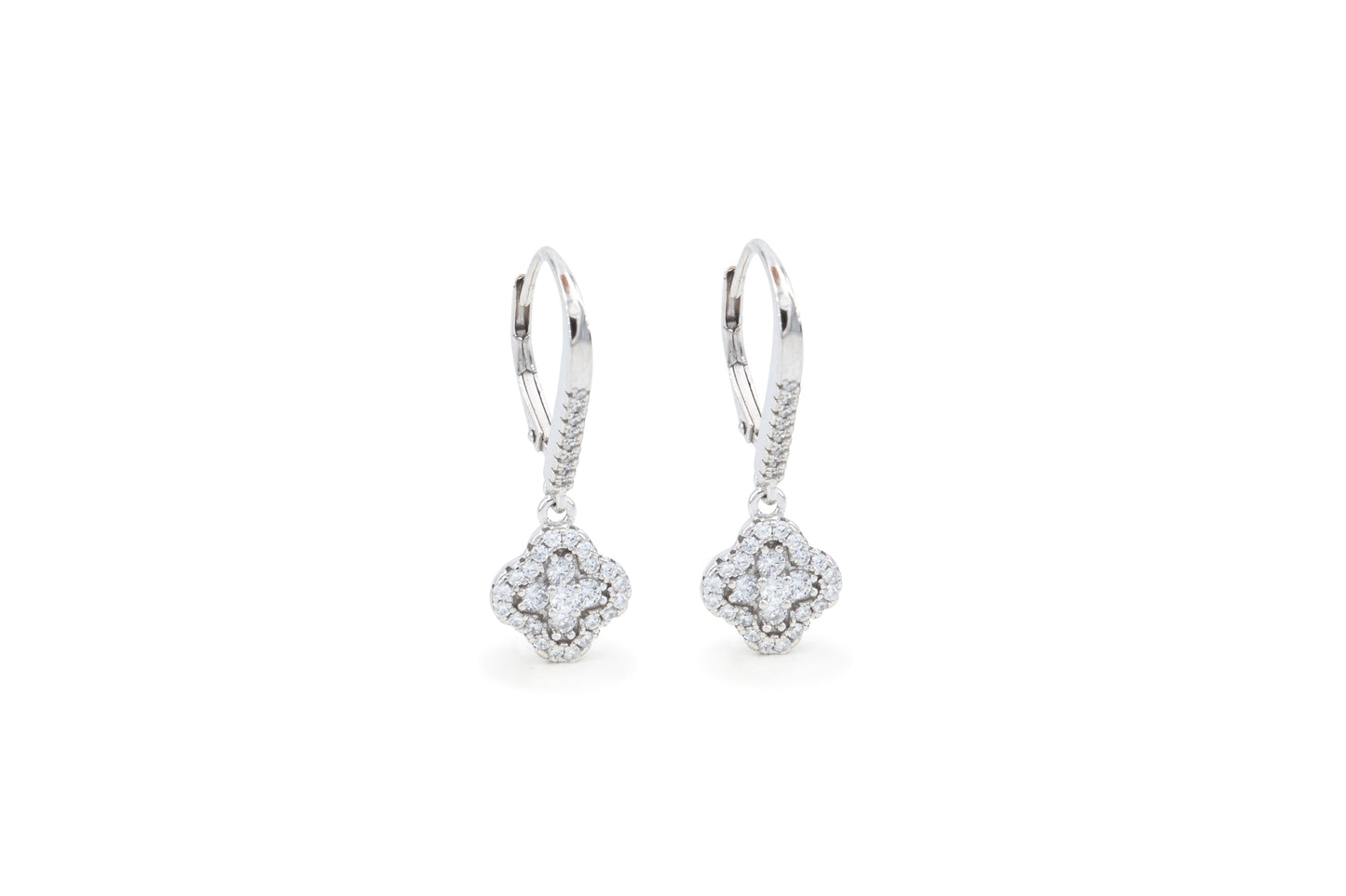 Bequasa Little Star Set, Weiss, Silber 925, Rhodineirt
