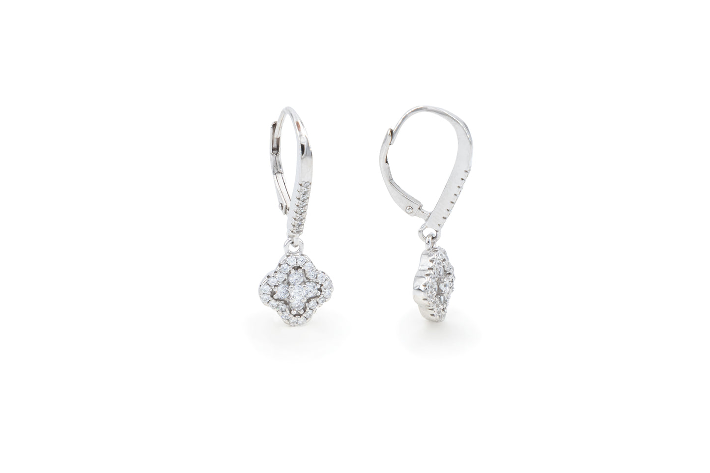 Bequasa Little Star Set, Weiss, Silber 925, Rhodineirt