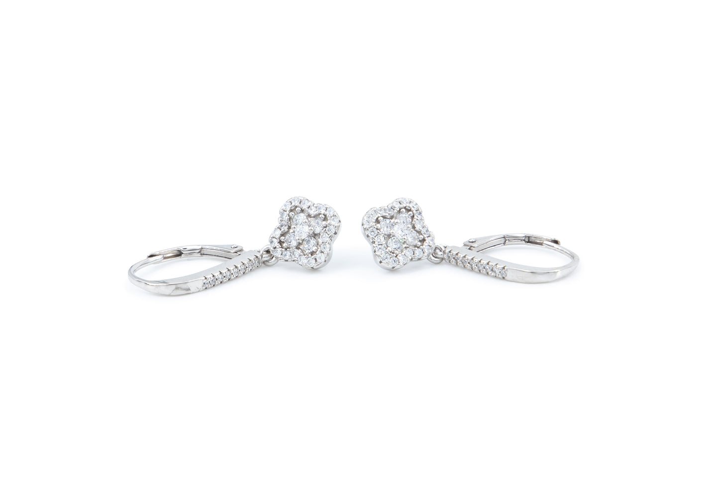 Bequasa Little Star Set, Weiss, Silber 925, Rhodineirt