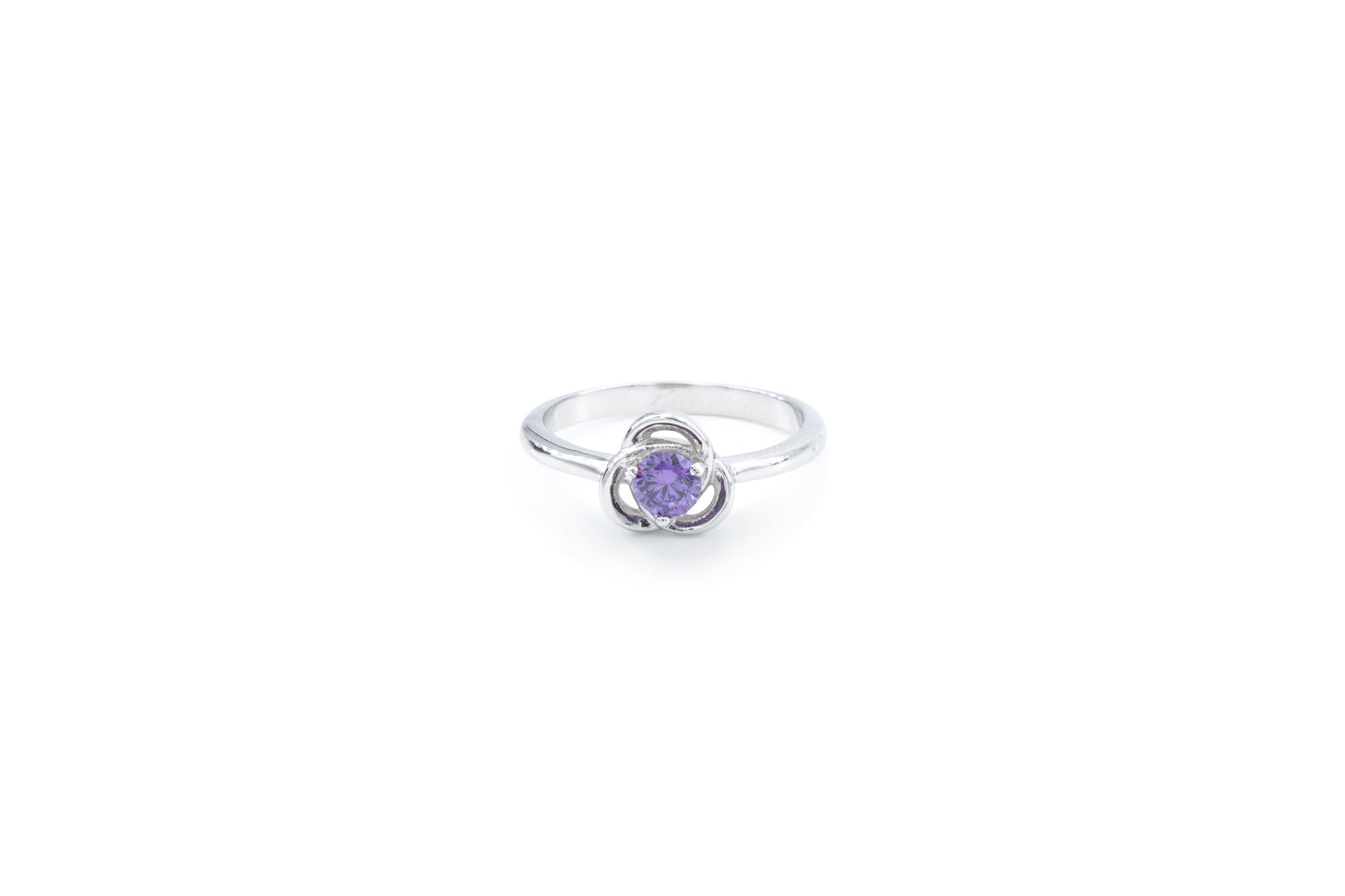 Bequasa Lila Point Set, Violett, Silber 925, Rhodiniert