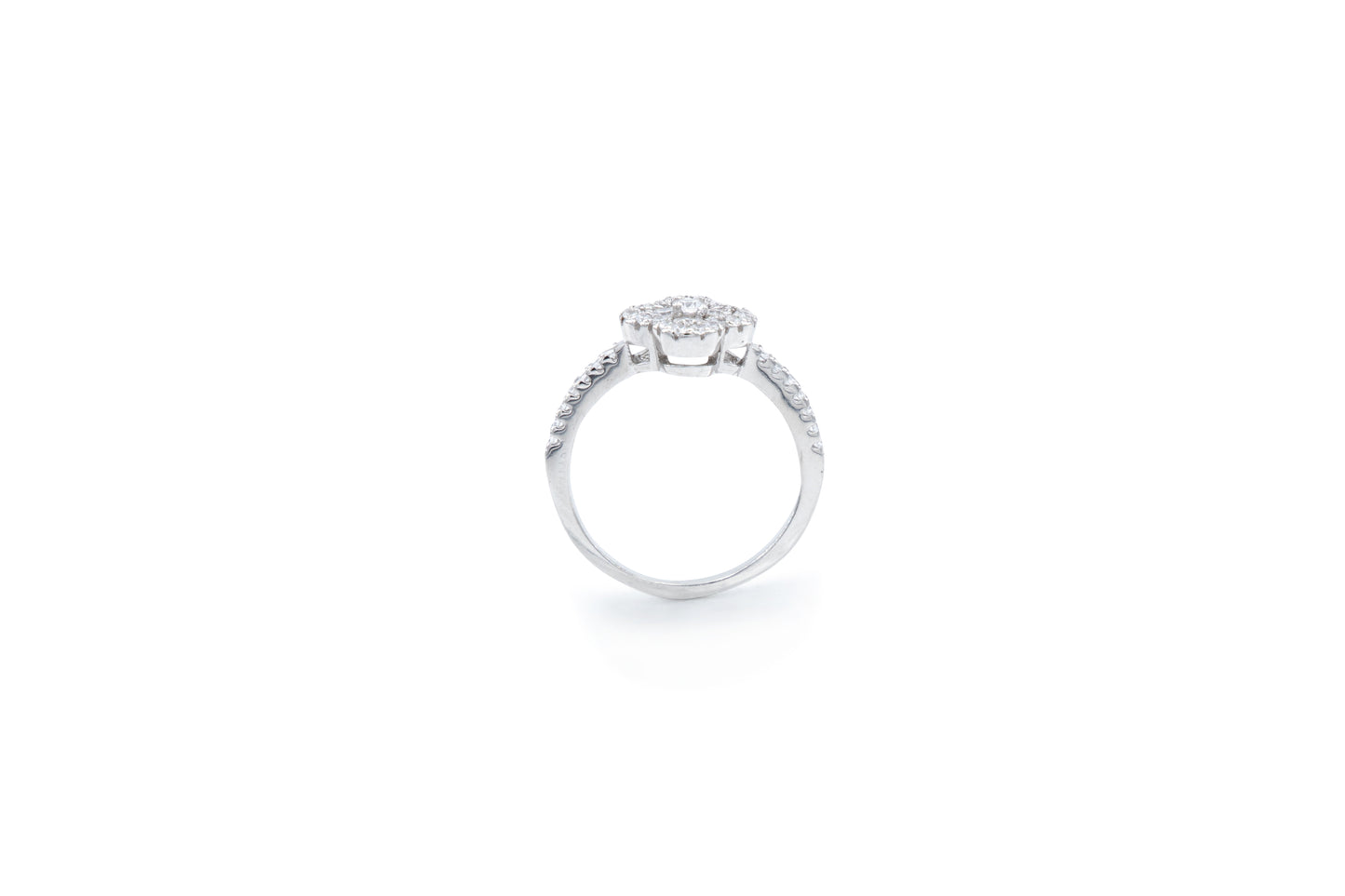 Bequasa Little Star Set, Weiss, Silber 925, Rhodineirt