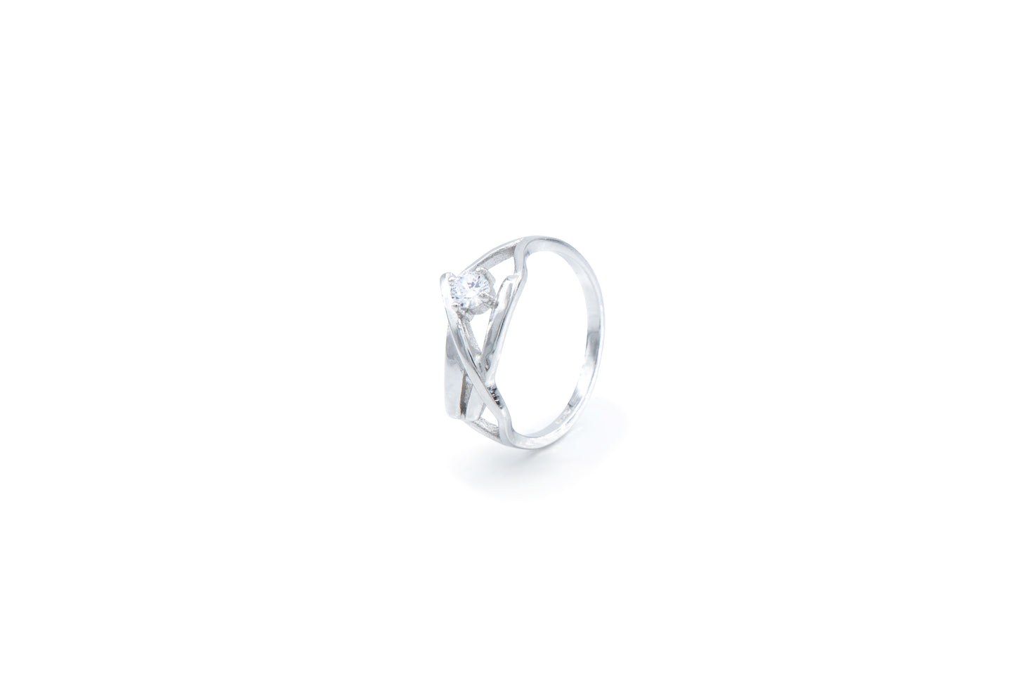 Bequasa Fine Elegant Set, Weiss, Silber 925, Rhodiniert