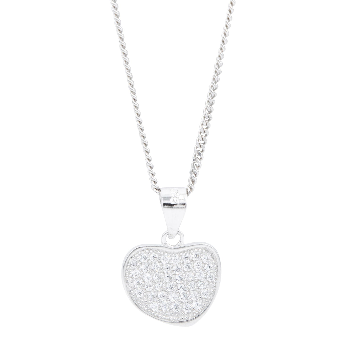 Bequasa Soft-Heart Set, Weiß, Rhodiniert