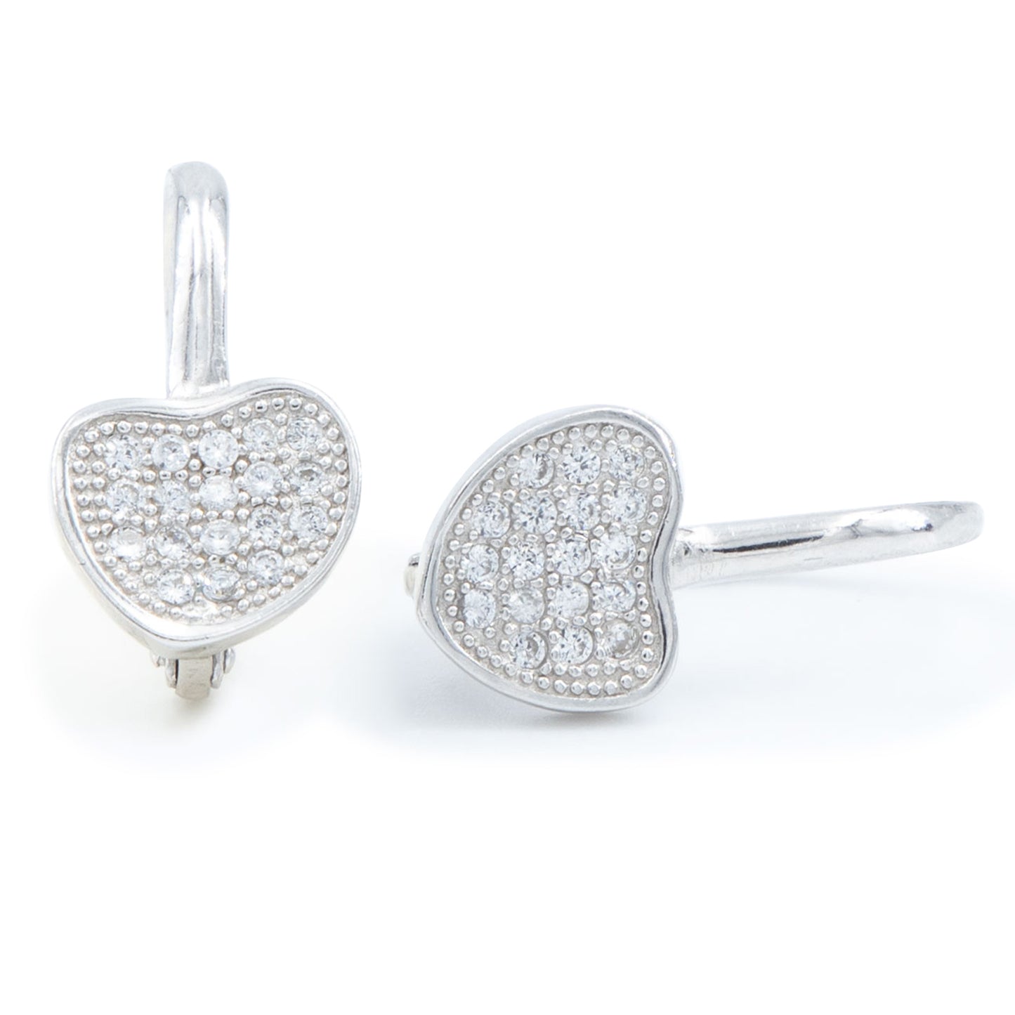 Bequasa Soft-Heart Set, Weiß, Rhodiniert