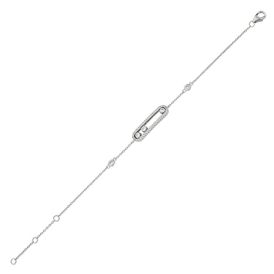 Bequasa Felicity Armband, Silber 925, Rhodiniert