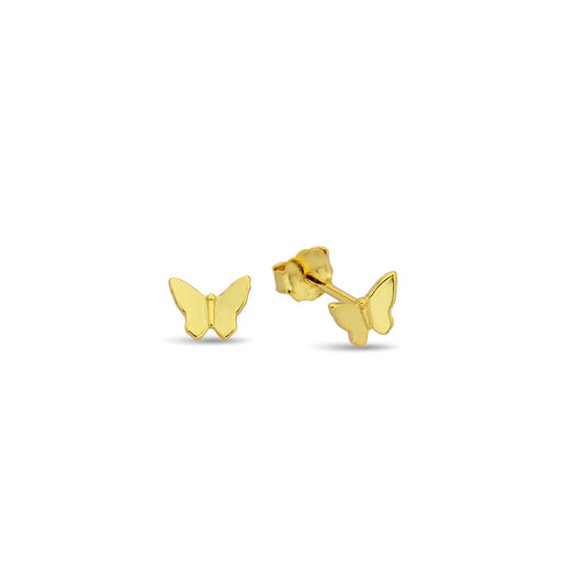 Bequasa Butterflies Ohrringe, Silber 925, Rhodiniert